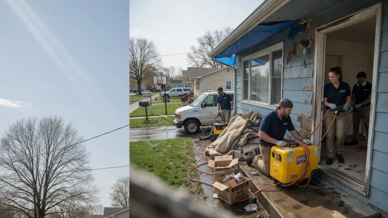 Basement Flood Cleanup in Miltonvale, KS near me